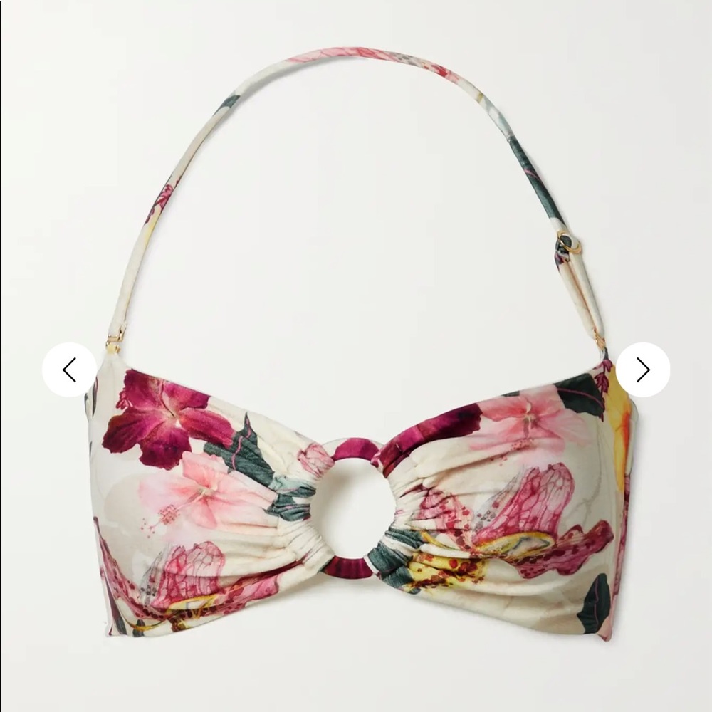 PatBO 2022 floral hibiscus bathing suit